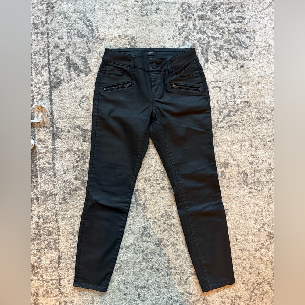 Ann Taylor Petite Black Denim